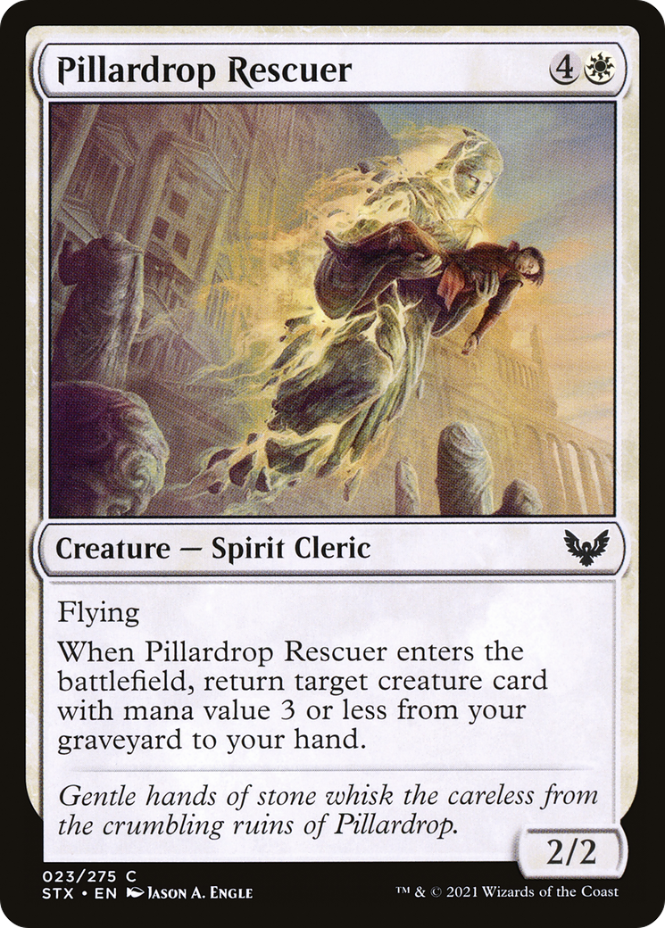 Pillardrop Rescuer (STX-023) [Strixhaven: School of Mages]