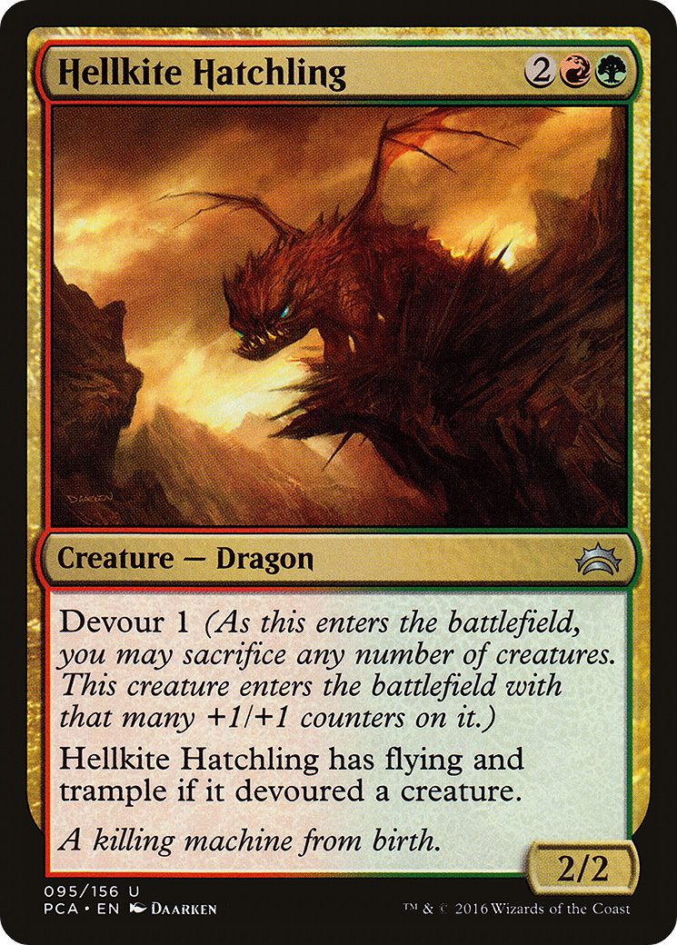 Hellkite Hatchling (PCA-095) [Planechase Anthology]