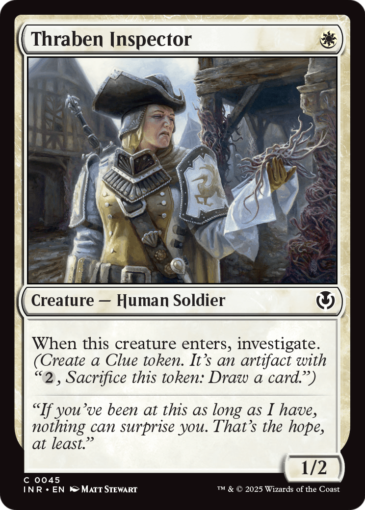 Thraben Inspector (INR-045) [Innistrad Remastered] Foil