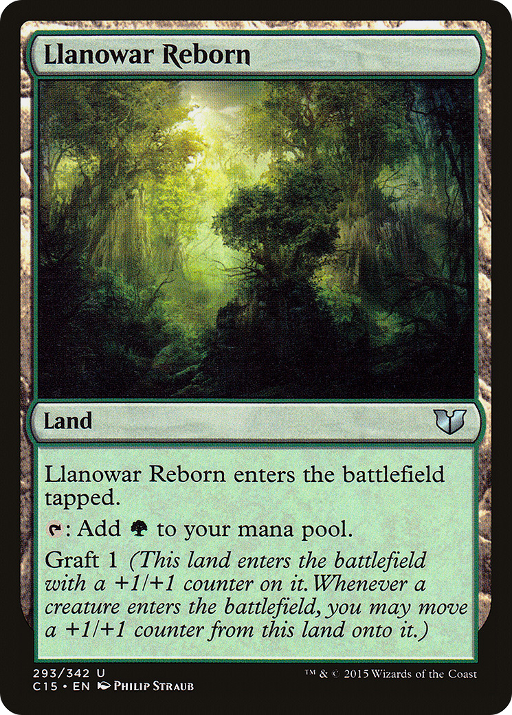 Llanowar Reborn (C15-293) [Commander 2015]