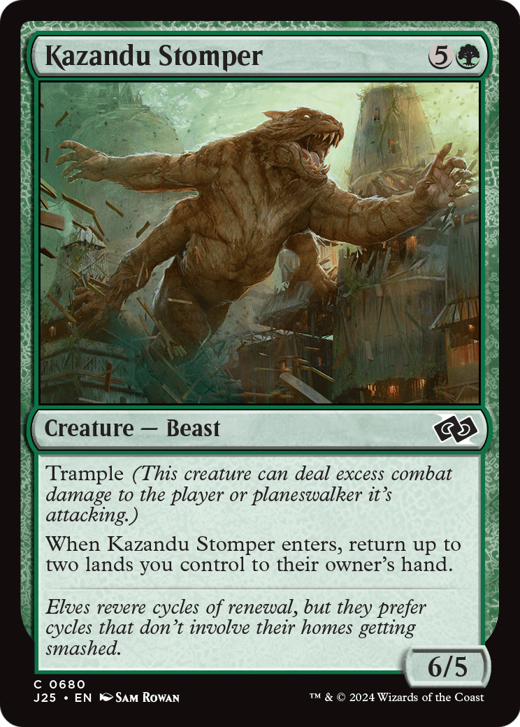 Kazandu Stomper (J25-680) [Foundations Jumpstart]