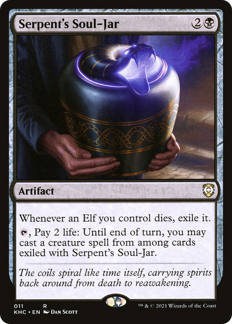 Serpent's Soul-Jar (KHC-011) [Kaldheim Commander]