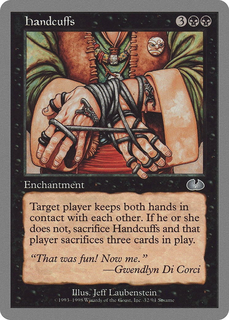 Handcuffs (UGL-032) [Unglued]
