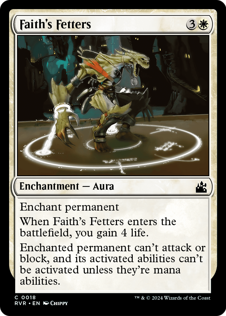 Faith's Fetters (RVR-018) [Ravnica Remastered]