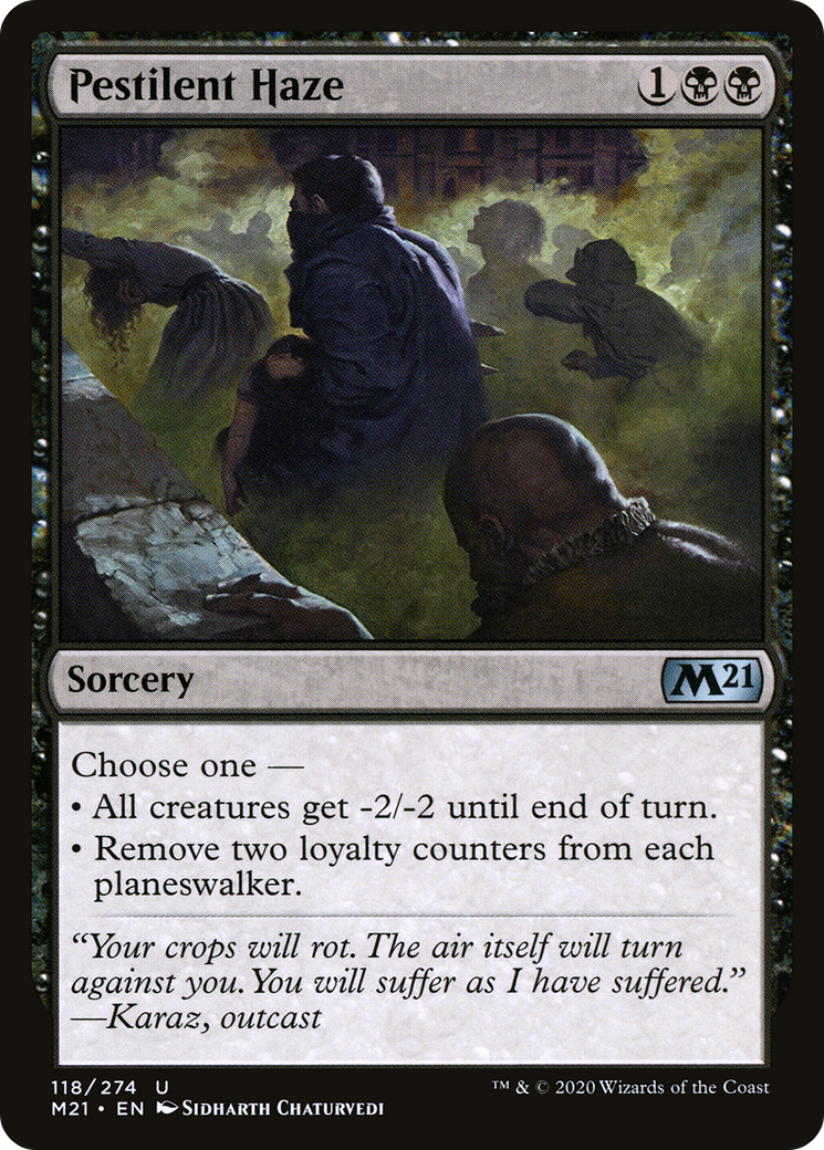 Pestilent Haze (M21-118) [Core Set 2021]