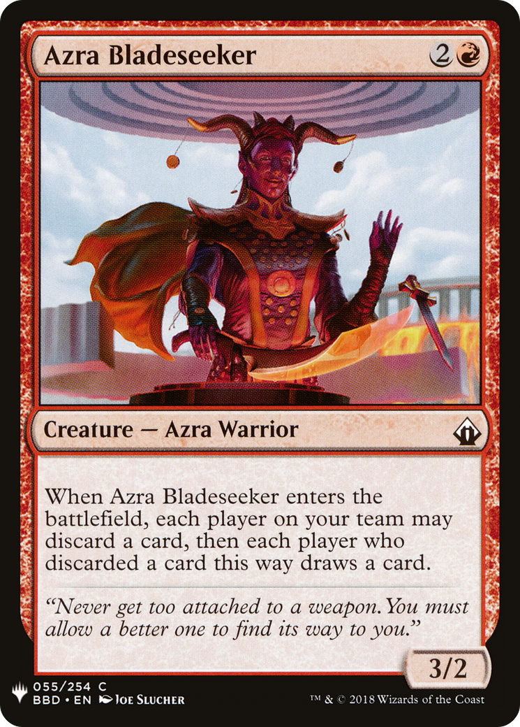 Azra Bladeseeker (LIST-BBD-55) [The List]