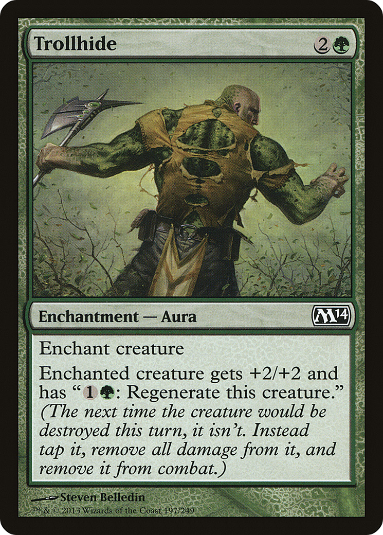 Trollhide (M14-197) [Magic 2014] Foil