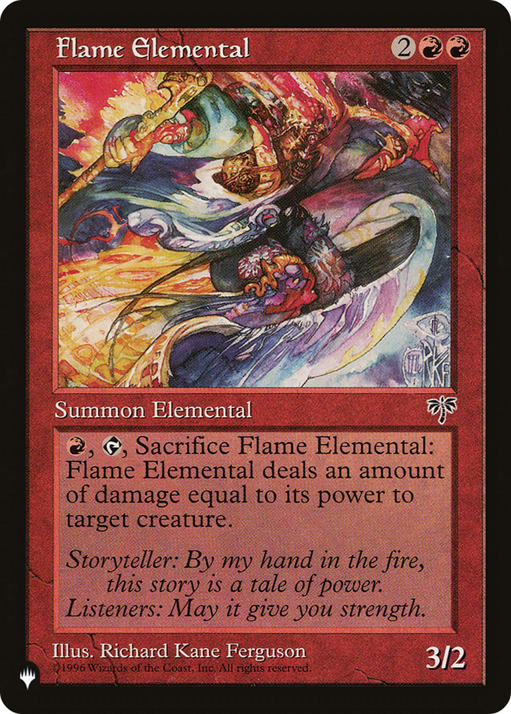 Flame Elemental (LIST-MIR-175) [The List]