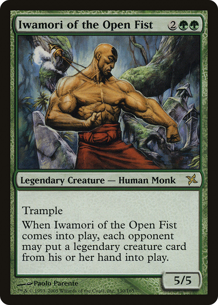 Iwamori of the Open Fist (BOK-130) [Betrayers of Kamigawa] Foil