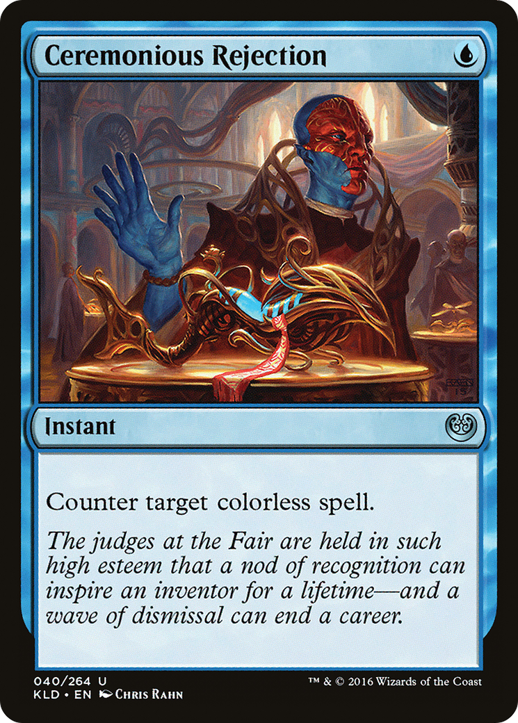 Ceremonious Rejection (KLD-040) [Kaladesh] Foil