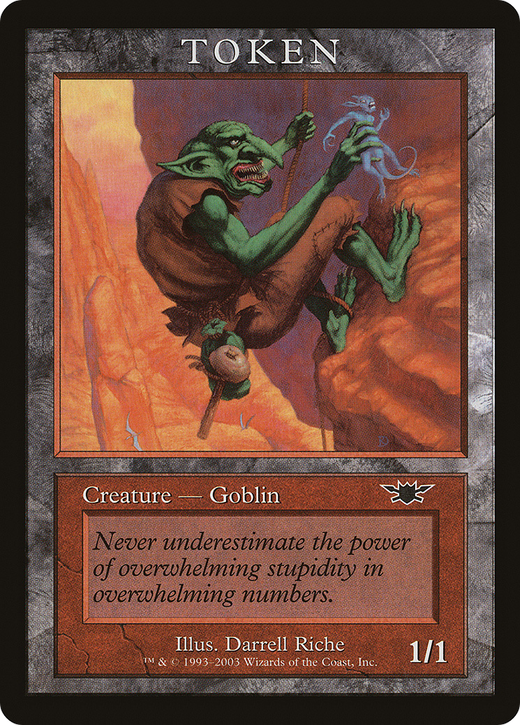 Goblin Token (LGN) [Magic Player Rewards 2003]