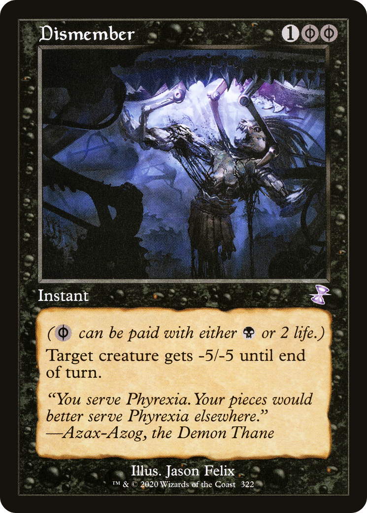 Dismember (TSR-322) [Time Spiral Remastered] Foil