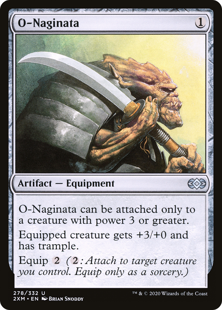 O-Naginata (2XM-278) [Double Masters] Foil
