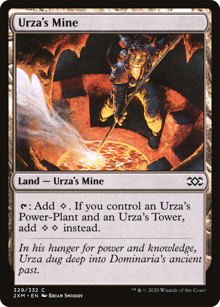 Urza's Mine (2XM-329) [Double Masters] Foil