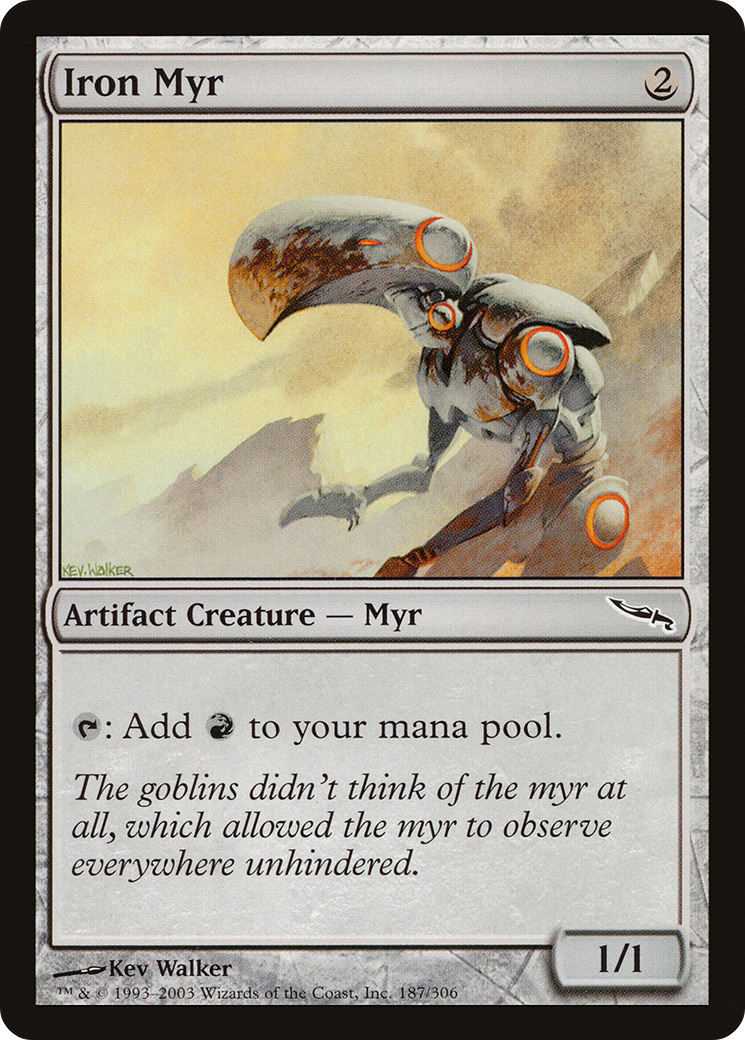 Iron Myr (MRD-187) [Mirrodin]
