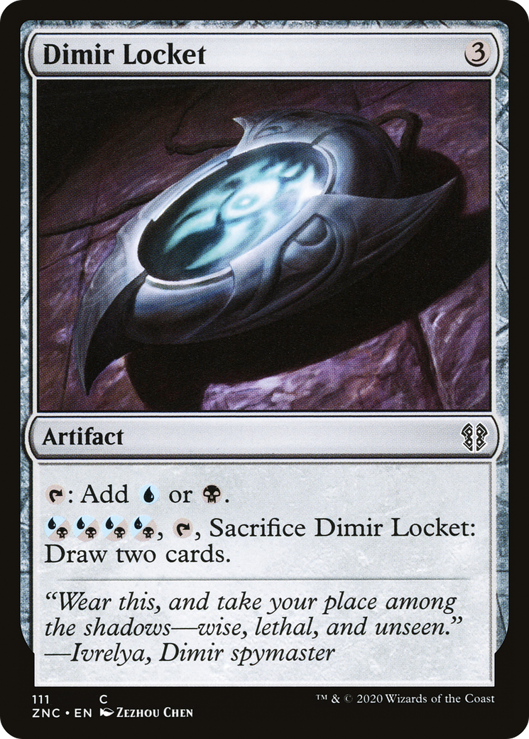 Dimir Locket (ZNC-111) [Zendikar Rising Commander]