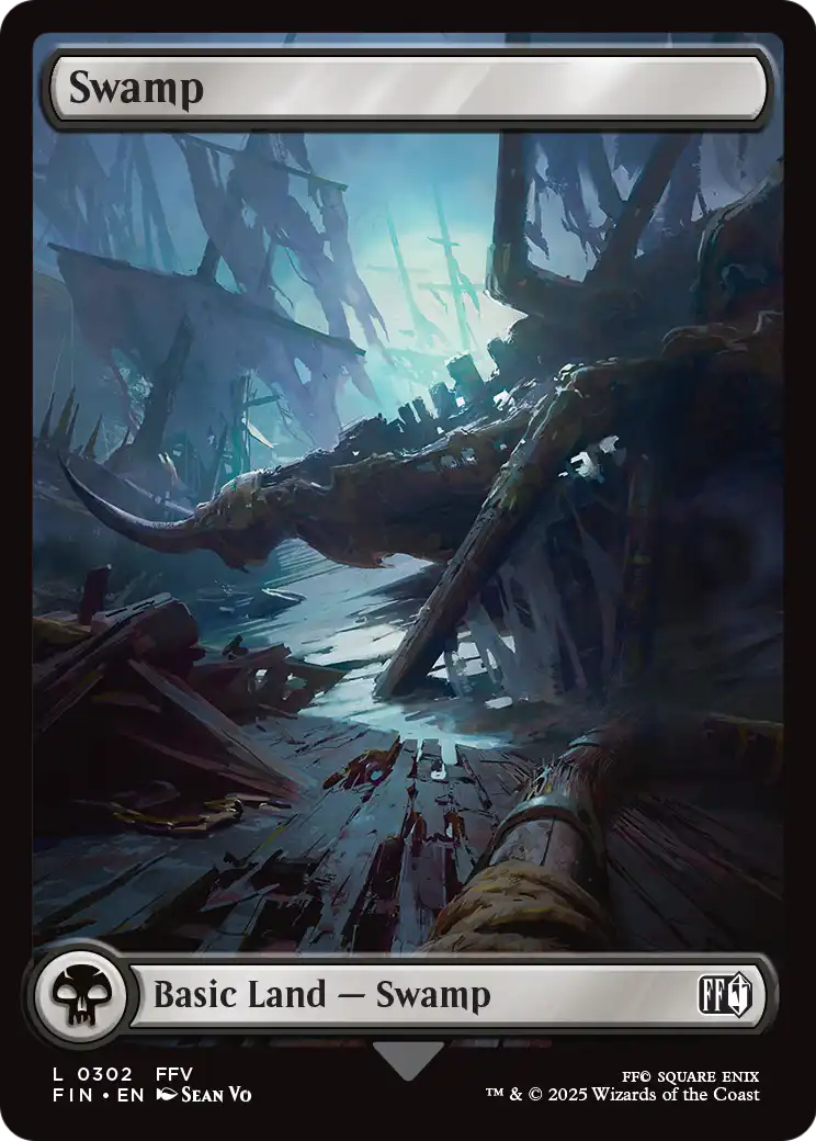 Swamp (FIN-302) [FINAL FANTASY] Foil