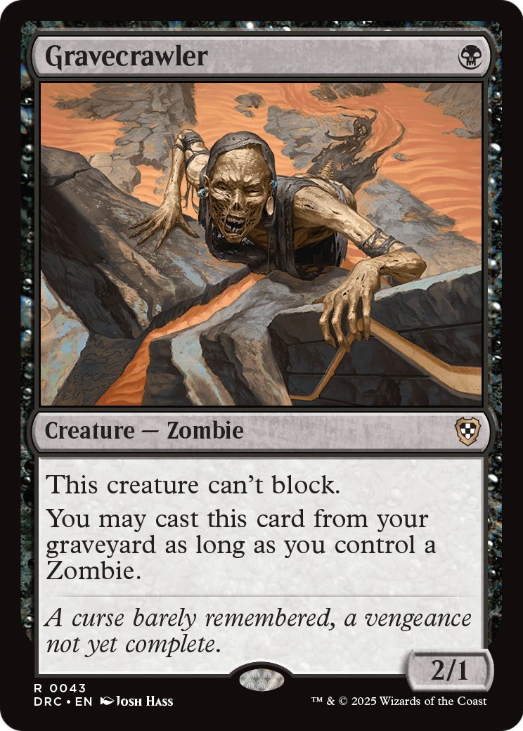 Gravecrawler (DRC-043) [Commander: Aetherdrift]