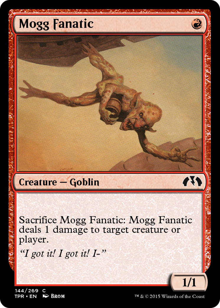 Mogg Fanatic (TPR-144) [Tempest Remastered] Foil
