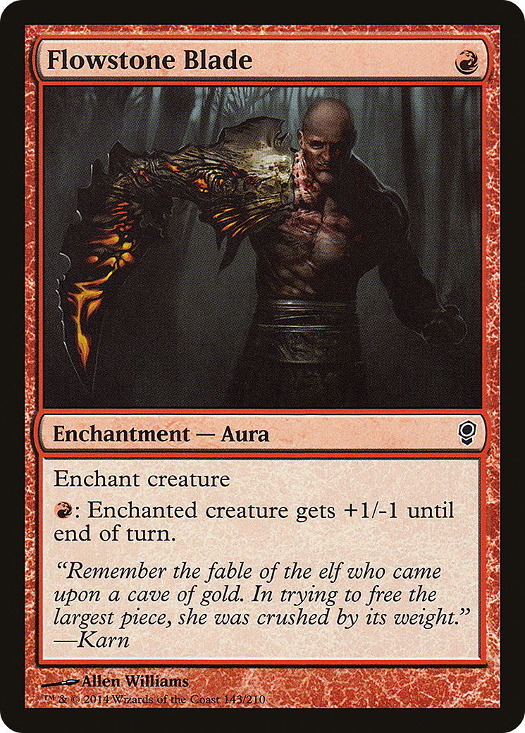 Flowstone Blade (CNS-143) [Conspiracy] Foil
