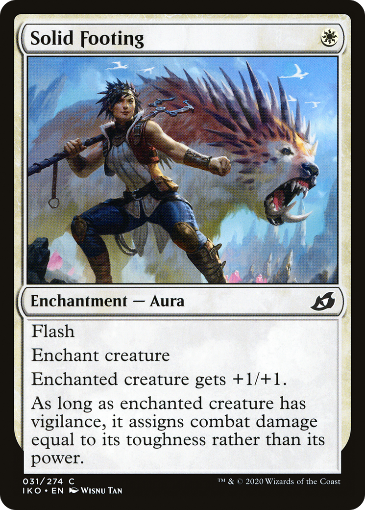 Solid Footing (IKO-031) [Ikoria: Lair of Behemoths]