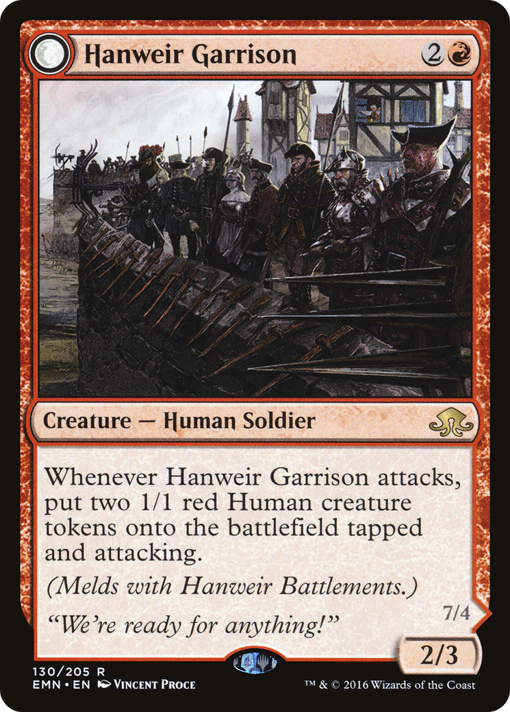 Hanweir Garrison (EMN-130) [Eldritch Moon] Foil