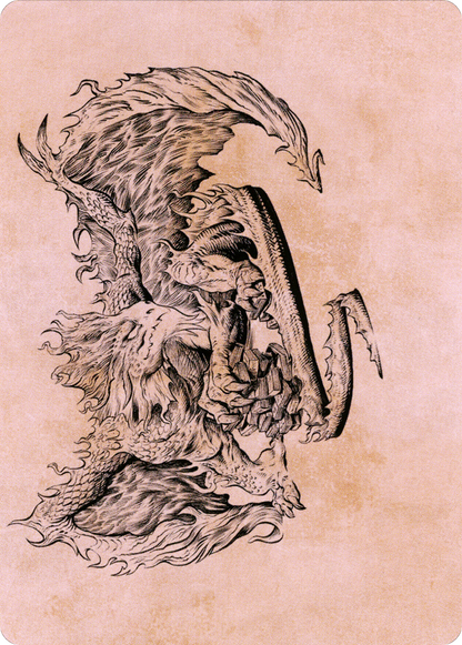 Miirym, Sentinel Wyrm // Miirym, Sentinel Wyrm (ACLB-071) (Borderless) [Battle for Baldur's Gate Art Series]