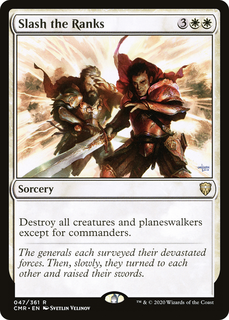 Slash the Ranks (CMR-047) [Commander Legends]