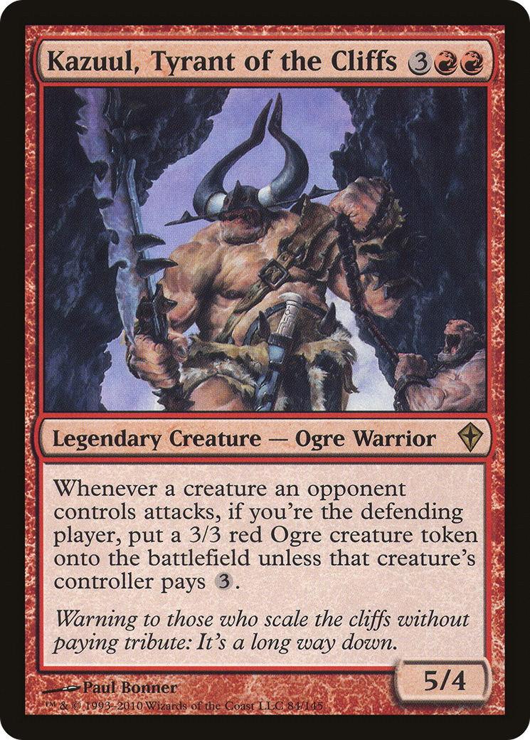 Kazuul, Tyrant of the Cliffs (WWK-084) [Worldwake]