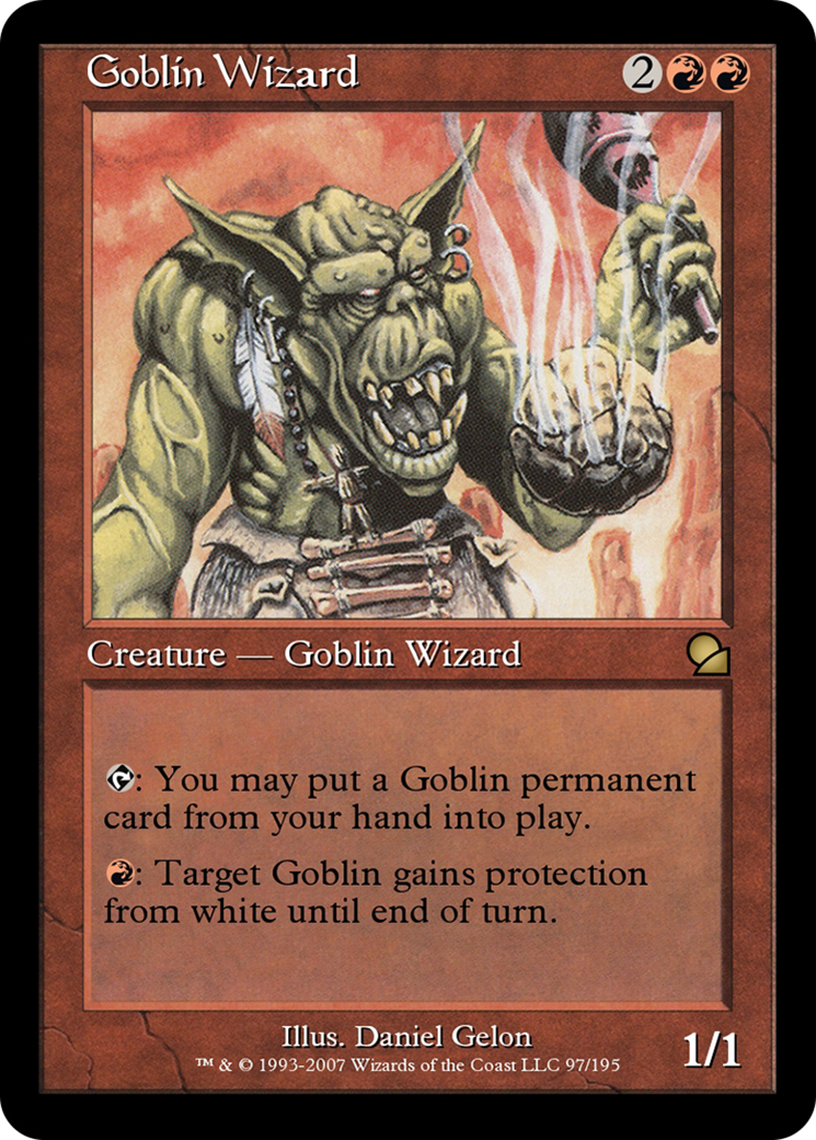 Goblin Wizard (ME1-097) [Masters Edition] Foil