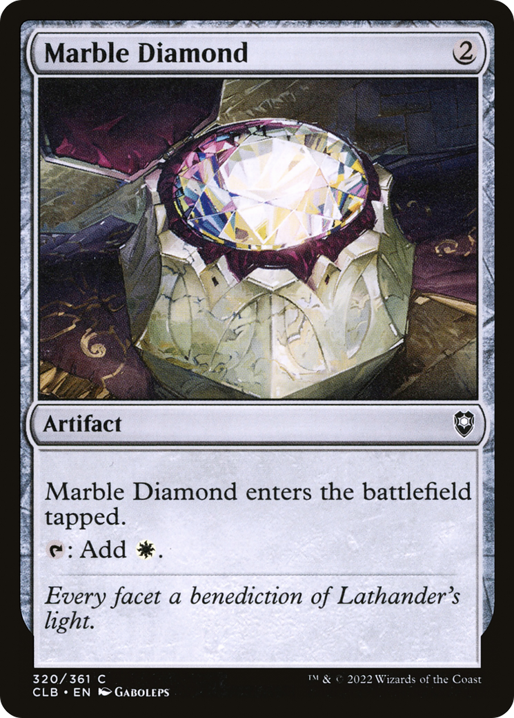 Marble Diamond (CLB-320) [Commander Legends: Battle for Baldur's Gate]