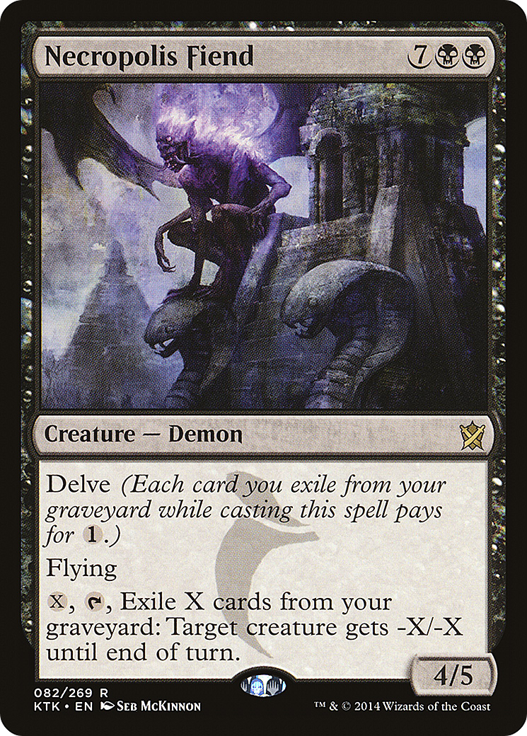 Necropolis Fiend (KTK-082) [Khans of Tarkir]
