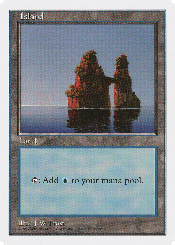Island (5ED-436) [Fifth Edition]