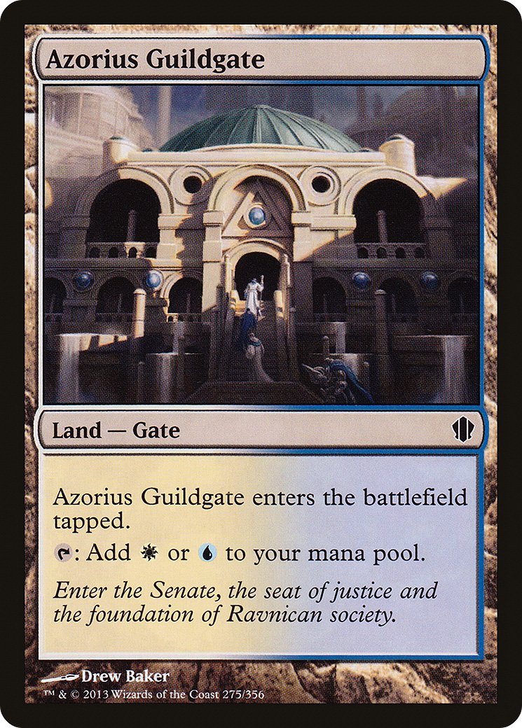 Azorius Guildgate (C13-275) [Commander 2013]