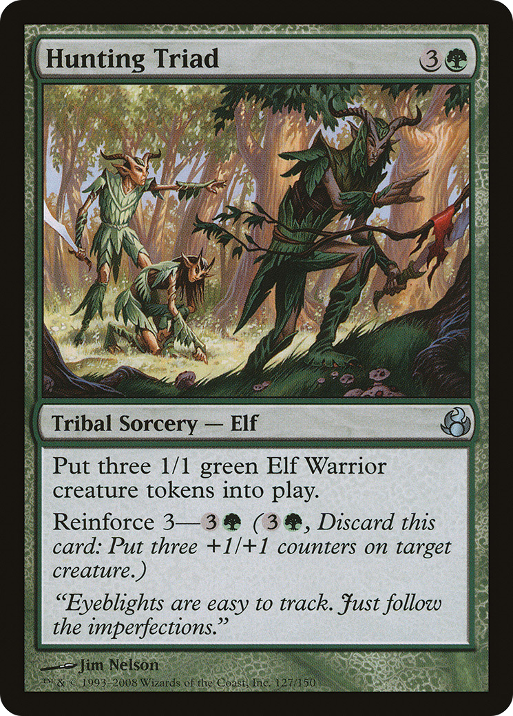 Hunting Triad (MOR-127) [Morningtide] Foil