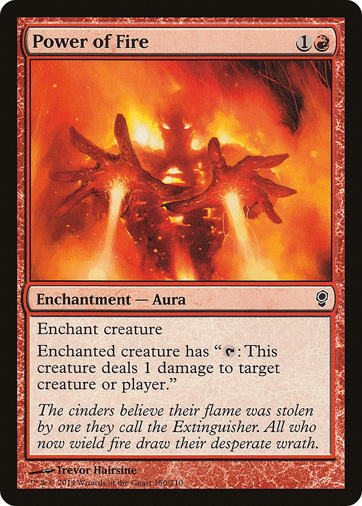 Power of Fire (CNS-150) [Conspiracy] Foil