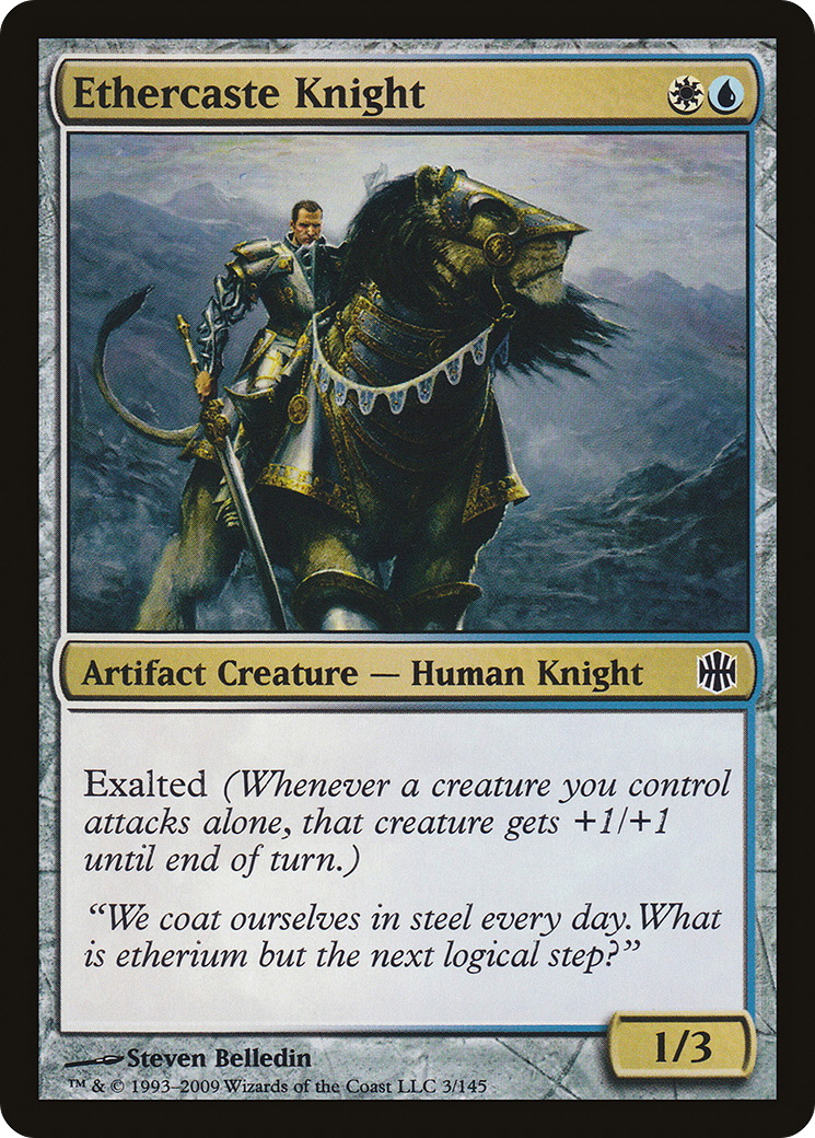Ethercaste Knight (ARB-003) [Alara Reborn] Foil