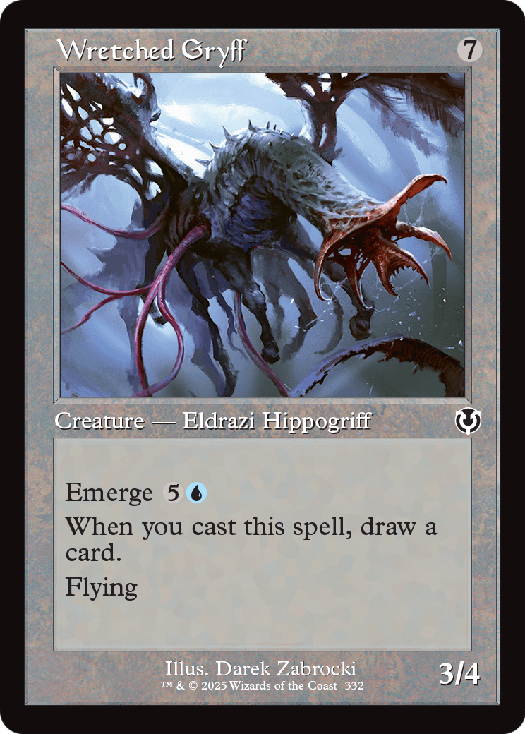 Wretched Gryff (Retro Frame) (INR-332) [Innistrad Remastered]