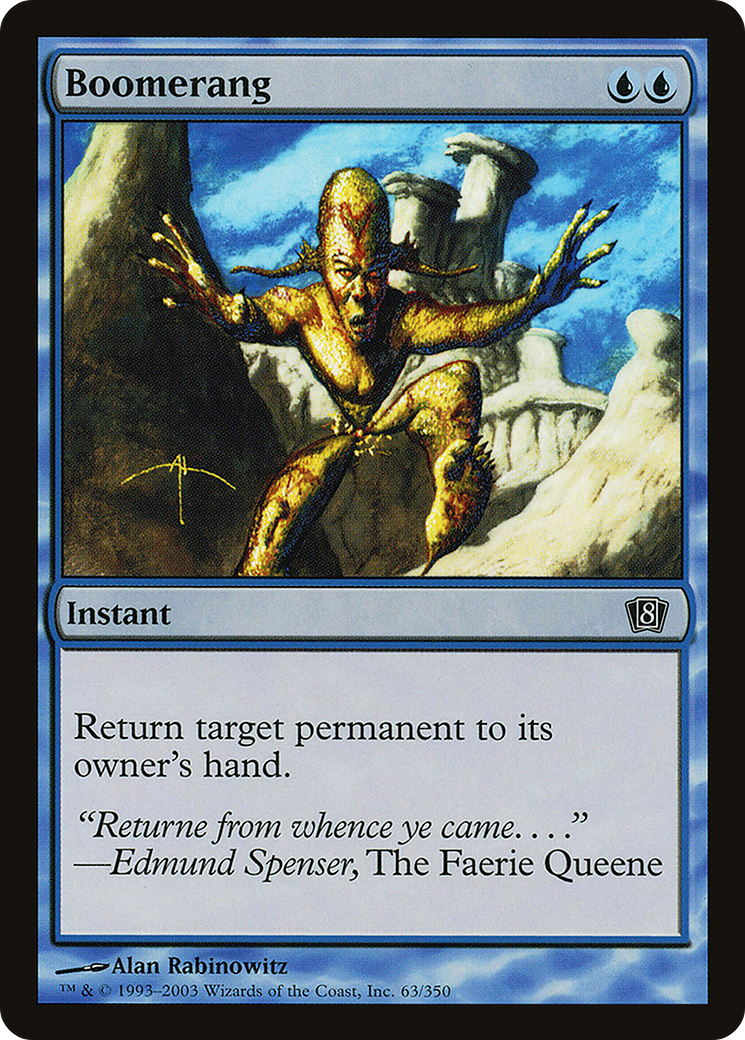Boomerang (8ED-063) [8th Edition] Foil