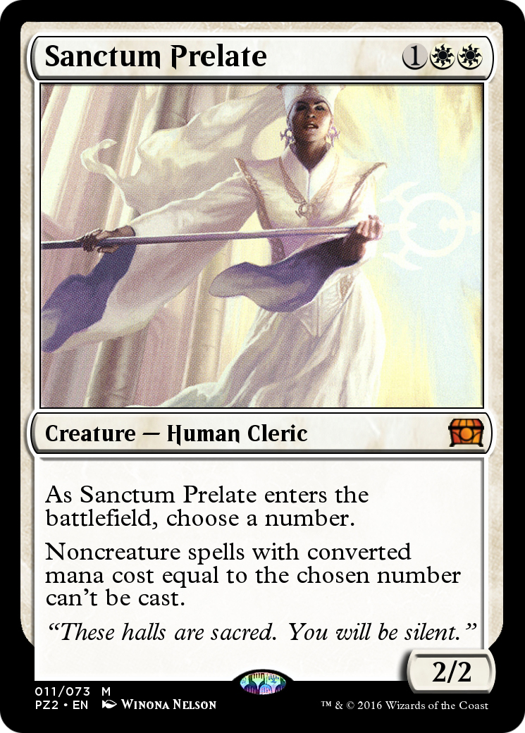 Sanctum Prelate (PZ2-011) [Treasure Chest] Foil