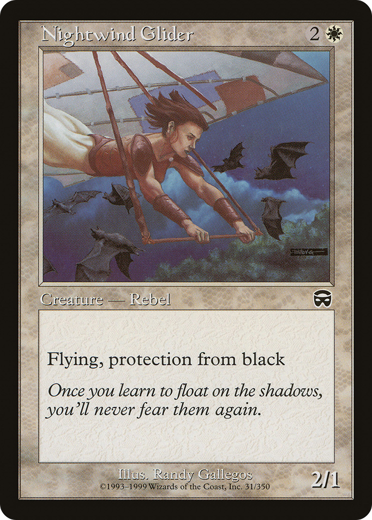 Nightwind Glider (MMQ-031) [Mercadian Masques]
