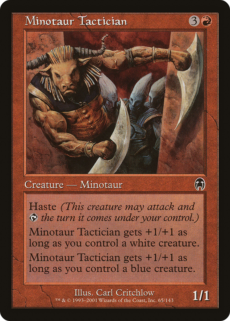Minotaur Tactician (APC-065) [Apocalypse] Foil