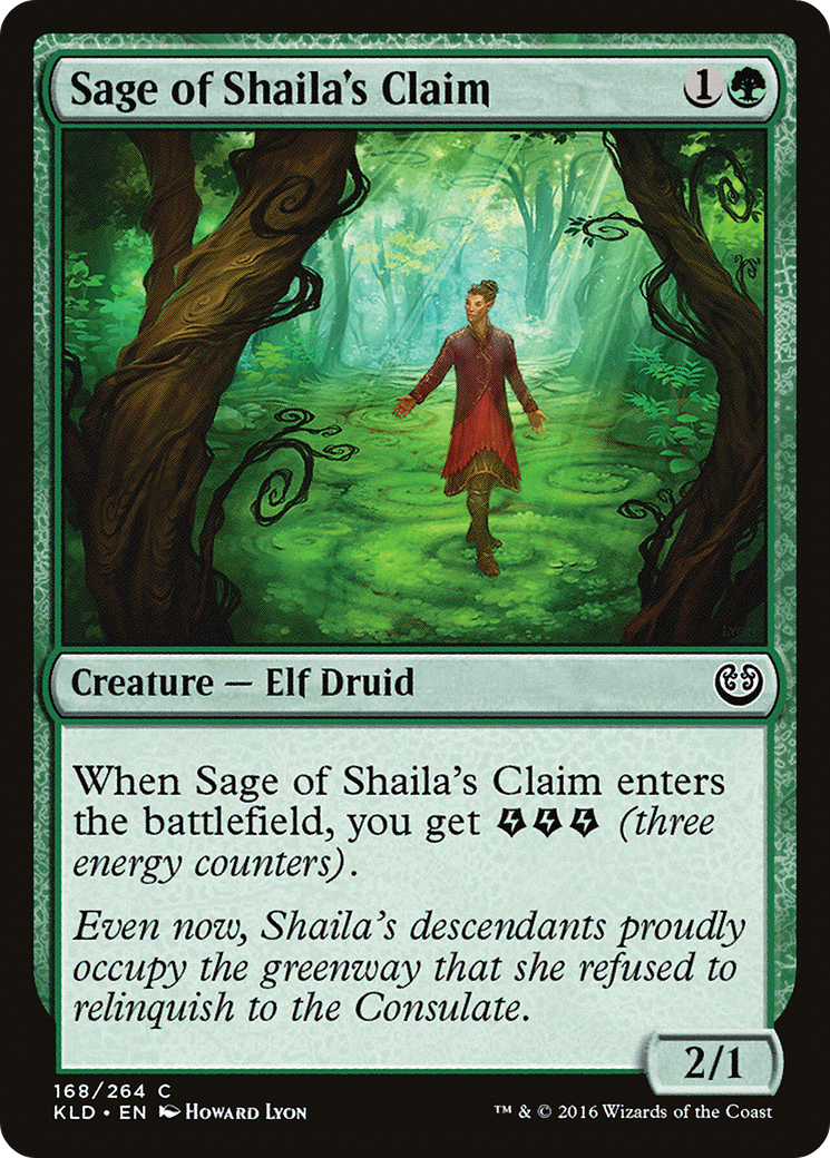 Sage of Shaila's Claim (KLD-168) [Kaladesh]