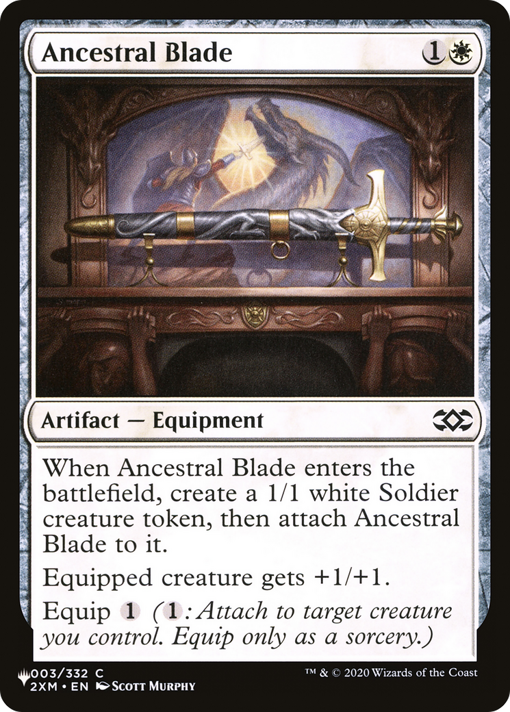 Ancestral Blade (LIST-2XM-3) [The List]