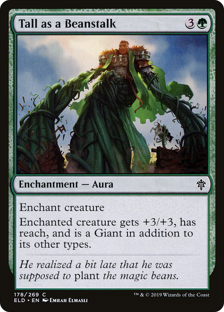 Tall as a Beanstalk (ELD-178) [Throne of Eldraine]