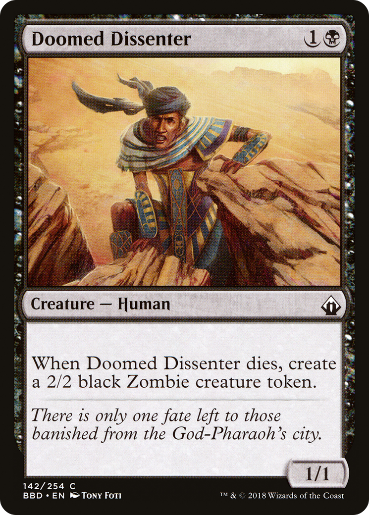 Doomed Dissenter (BBD-142) [Battlebond]