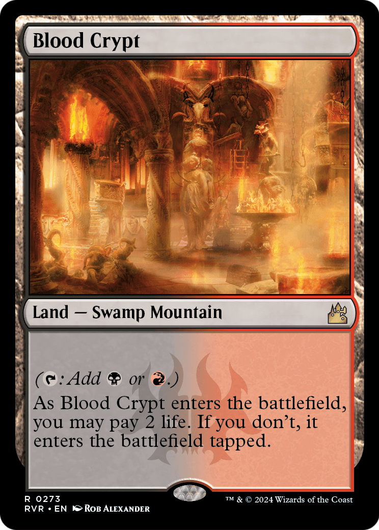 Blood Crypt (RVR-273) [Ravnica Remastered]