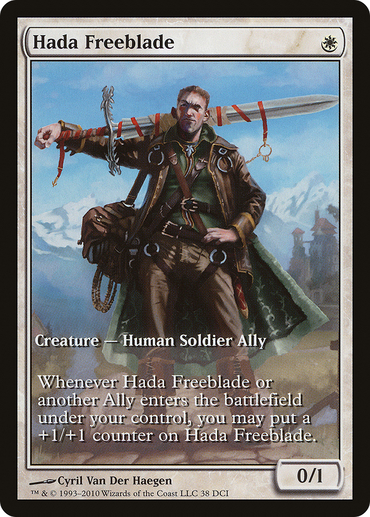 Hada Freeblade (GAME-038) [DCI Promos]