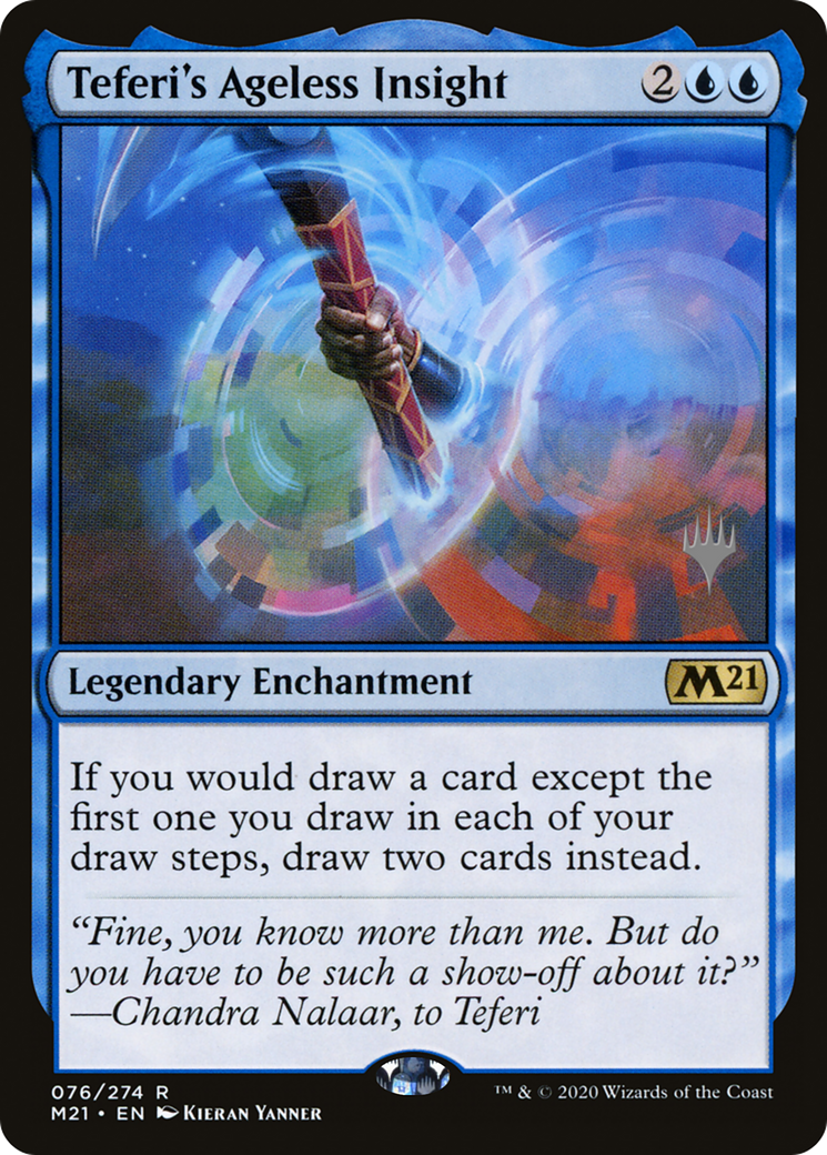 Teferi's Ageless Insight (PPM21-076) [Promo Pack: Core Set 2021 Promos]