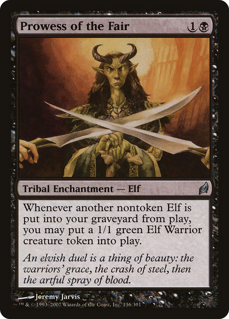 Prowess of the Fair (LRW-136) [Lorwyn]
